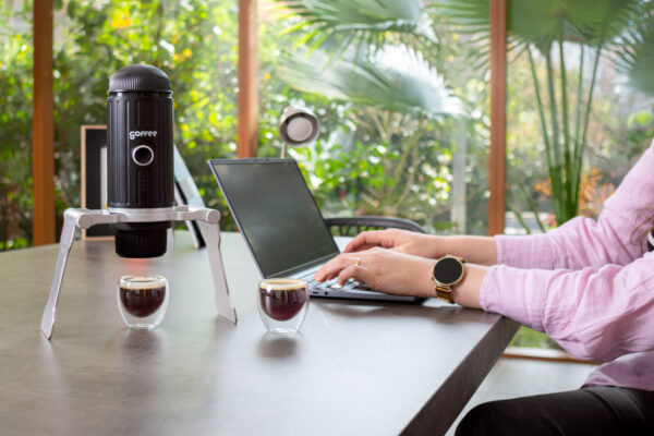 Cafetera Portatil Espresso para Capsulas y Café Molido - Imagen 7